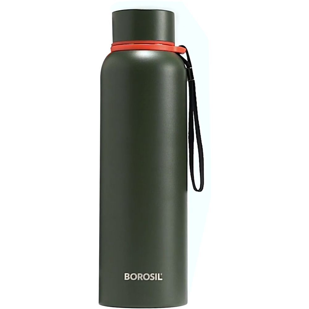 Borosil - Vacuum Insulated Trek Bottle - Green - 700 ml