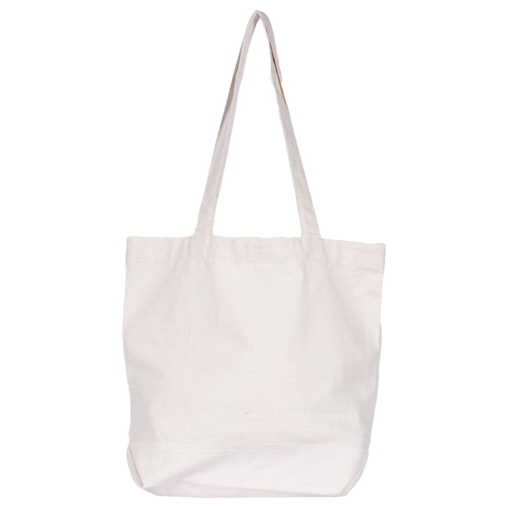 BYFT - Canvas Bag With Cotton Handle - White