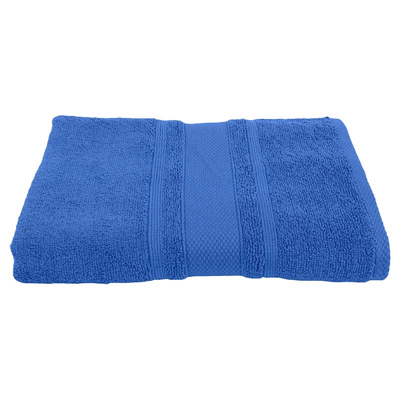 BYFT - Home Castle Premium Bath Sheet - Blue - 90 x 180cm