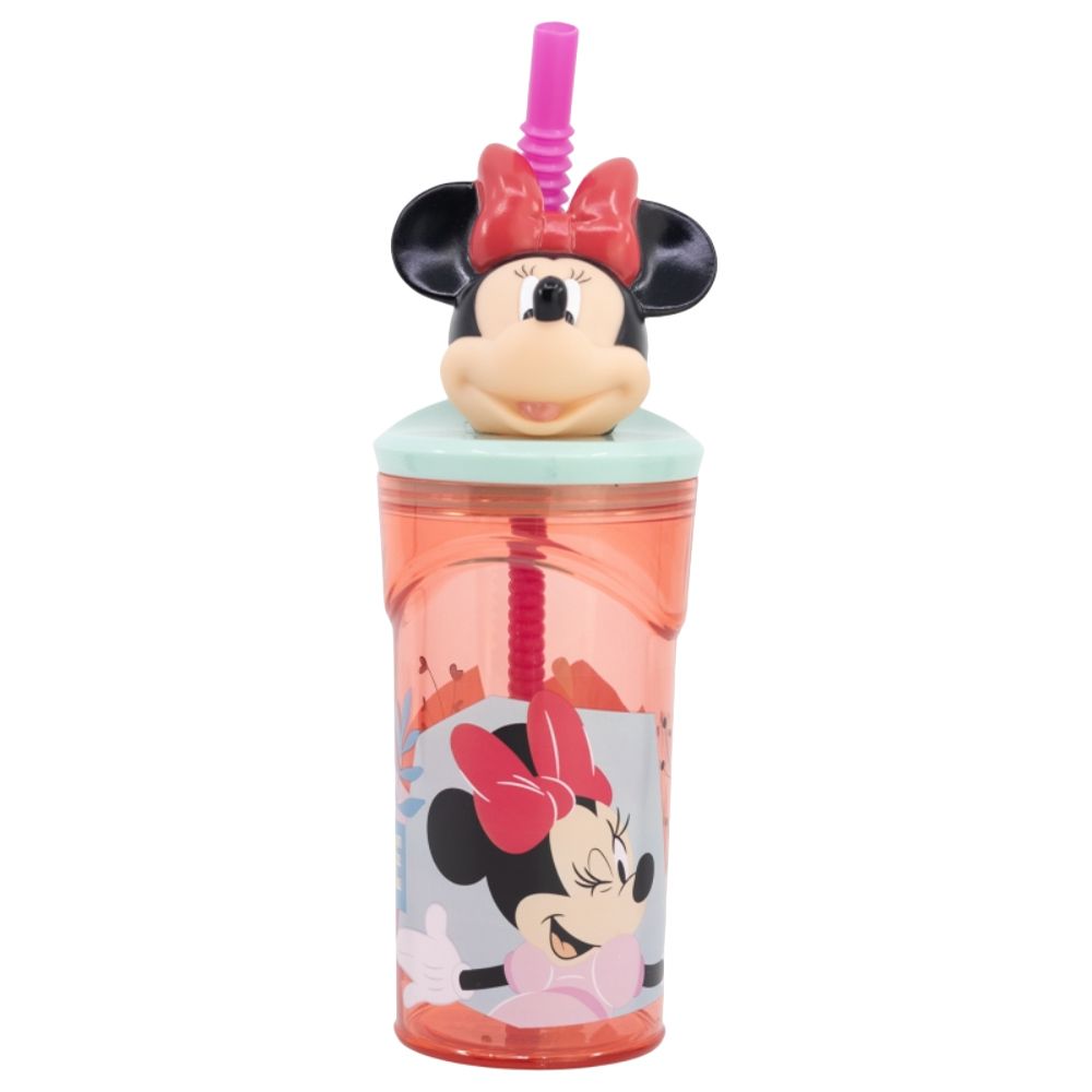 Disney - 3D Figurine Tumbler - Minnie Mouse Being More Minnie - 360 ml