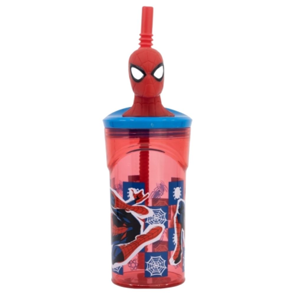 Disney - 3D Figurine Tumbler - Spiderman Arachnid Grid - 360 ml