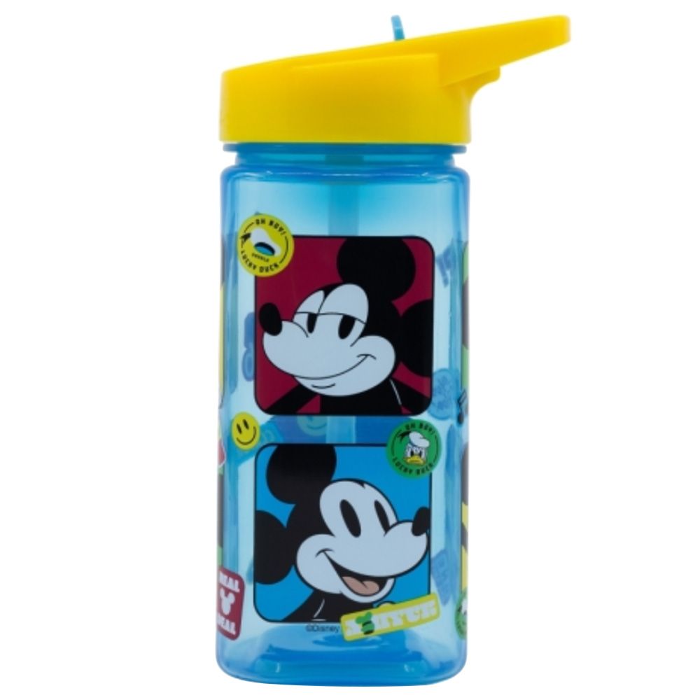 Disney - Square Water Bottle - Mickey Mouse Fun-Tastic - 510 ml