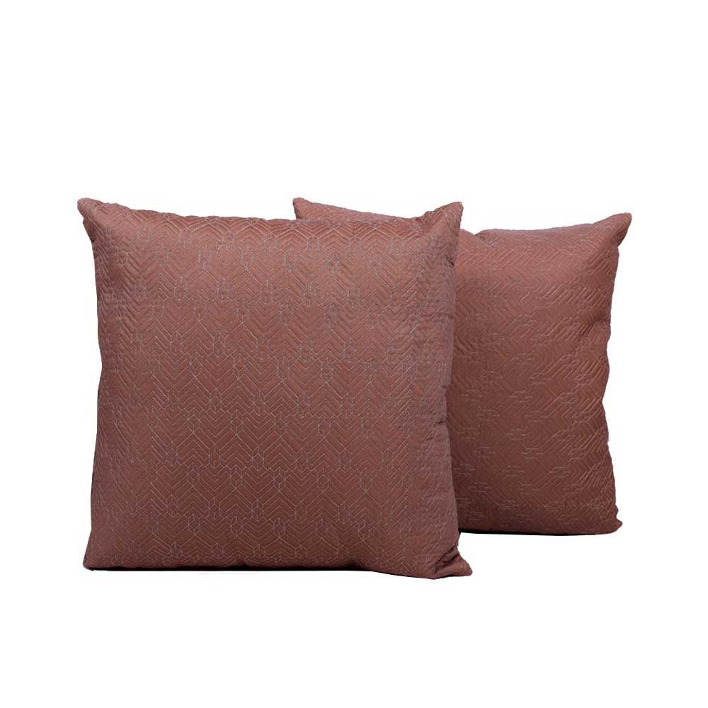 BYFT - Aria Decorative Cushion Cover - Brown - 2pcs