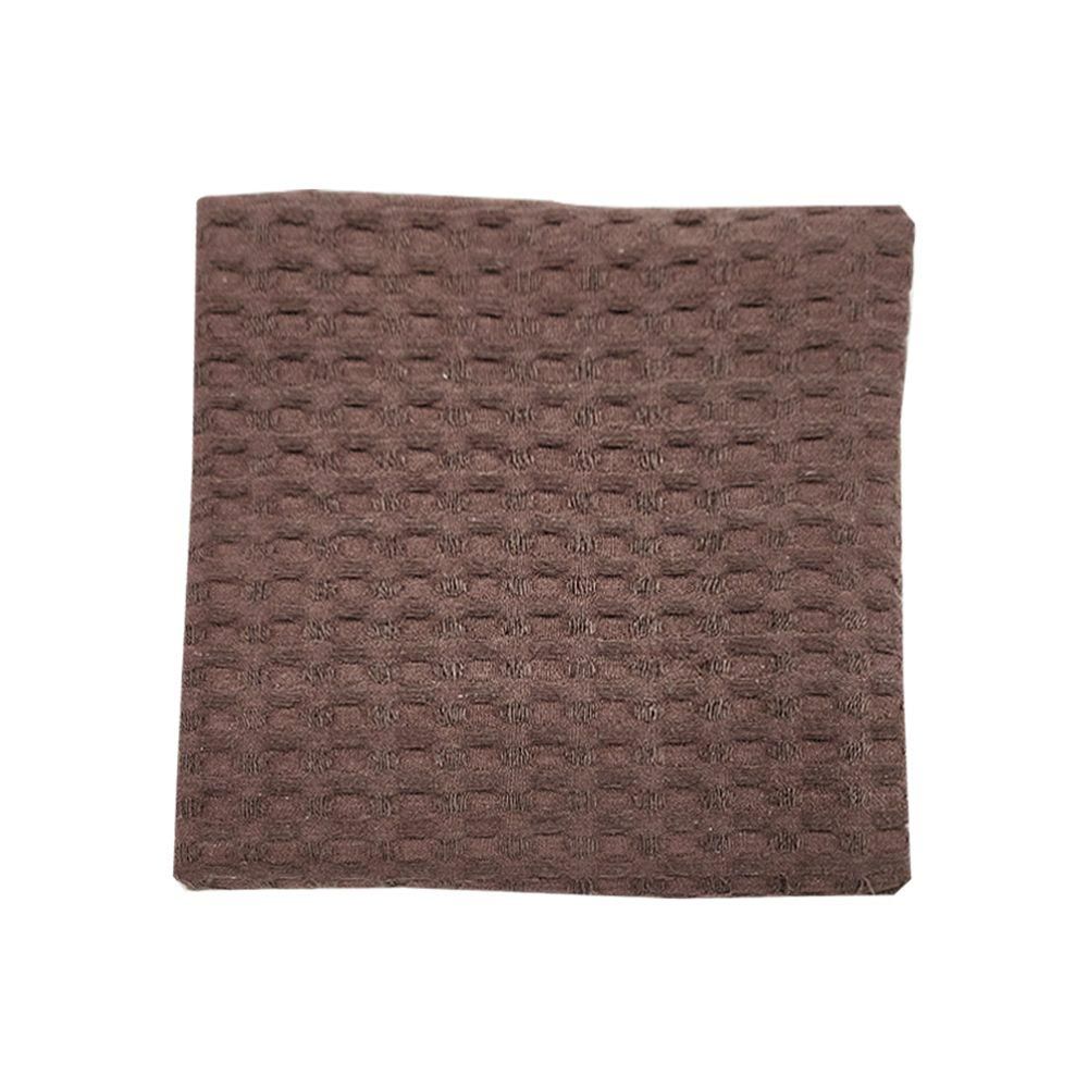 BYFT - Orchard Heavy Waffle Bath Towel - Dark Brown - 4pcs