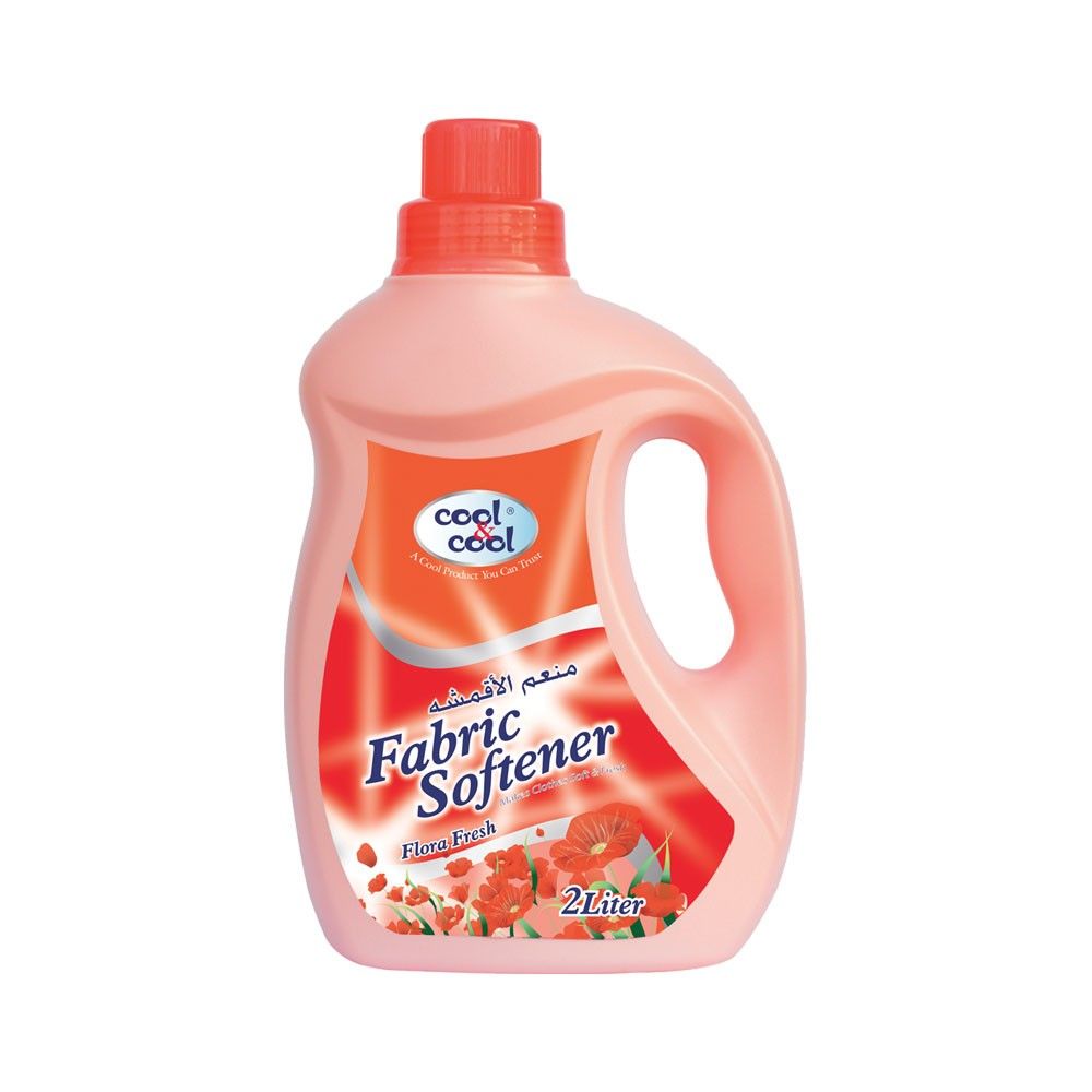 Cool&Cool Fabric Softner Flora Fresh, 2 Litre