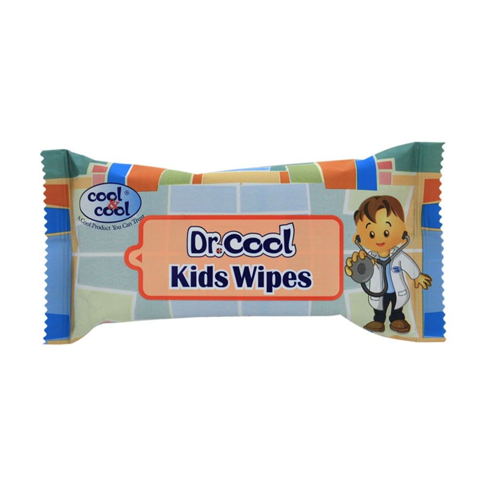 Cool&Cool Dr.Cool Kids Wipes, 10'S