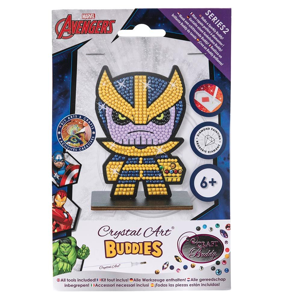 Craft Buddy - Crystal Art Buddy - Thanos - 11 cm