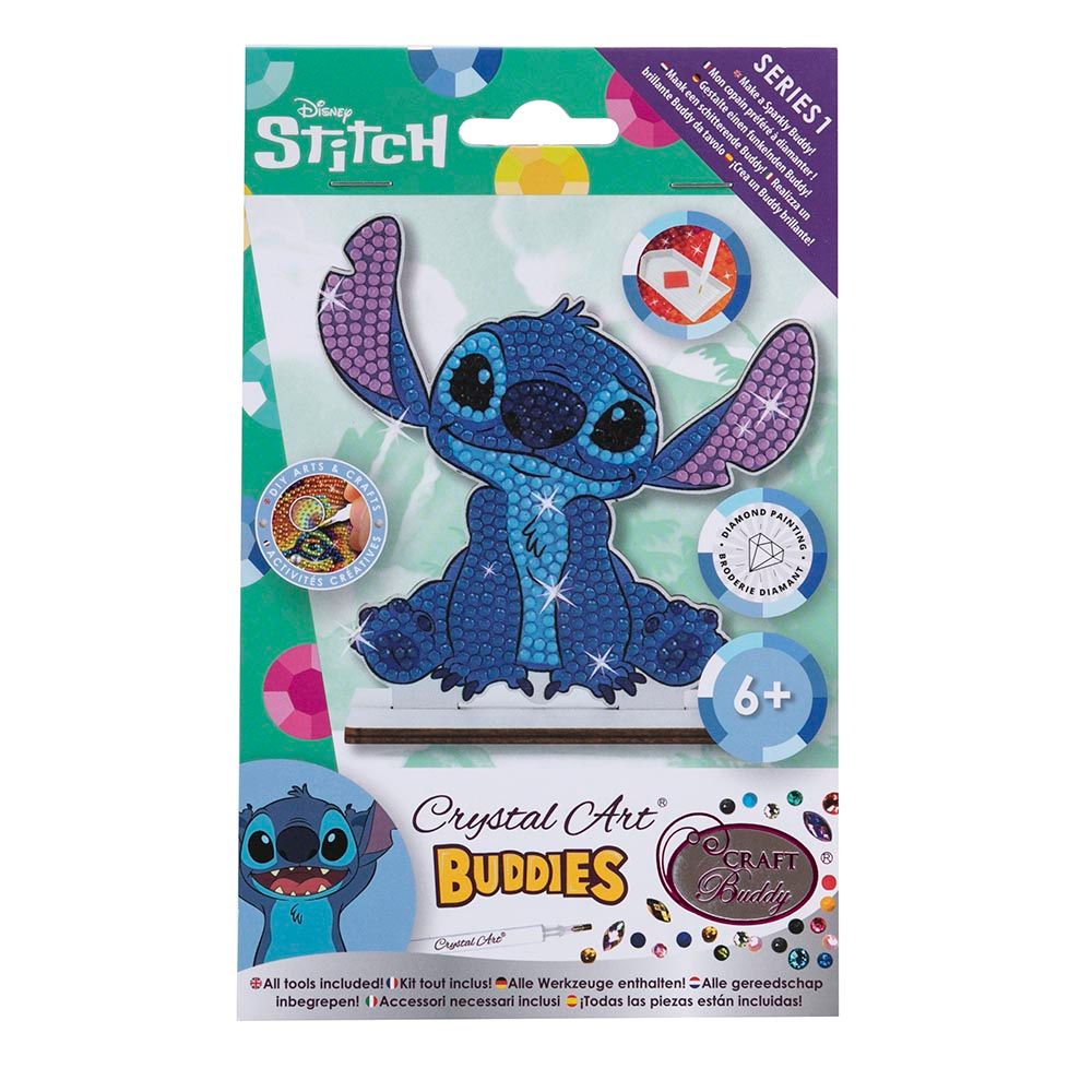 Craft Buddy - Crystal Art Buddy - Stitch - 11 cm