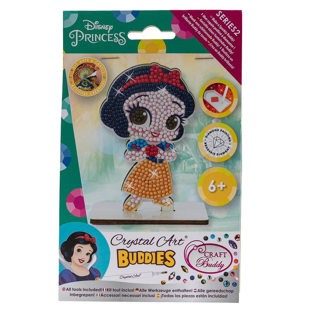 Craft Buddy - Crystal Art Buddy - Snow White - 11 cm