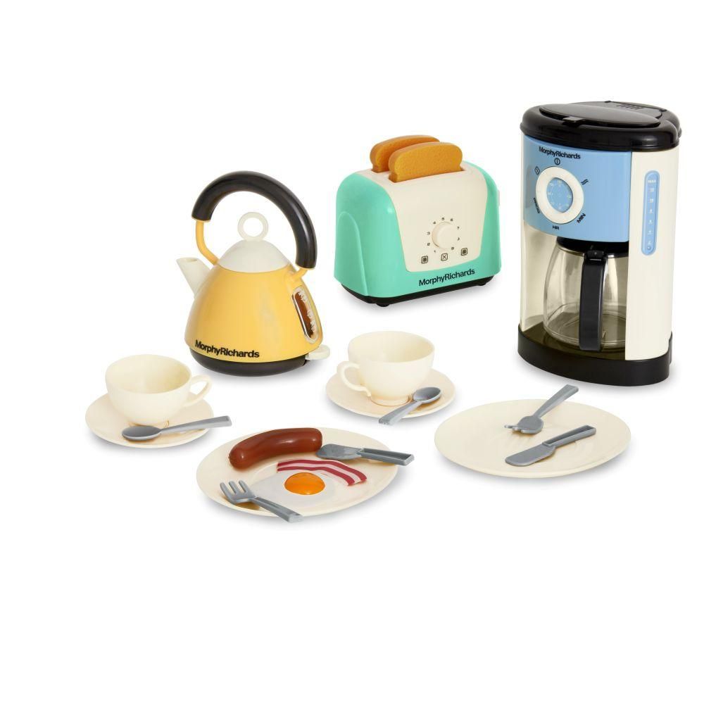 Casdon - Morphy Richards Kitchen Set: Toaster, Kettle, And Food