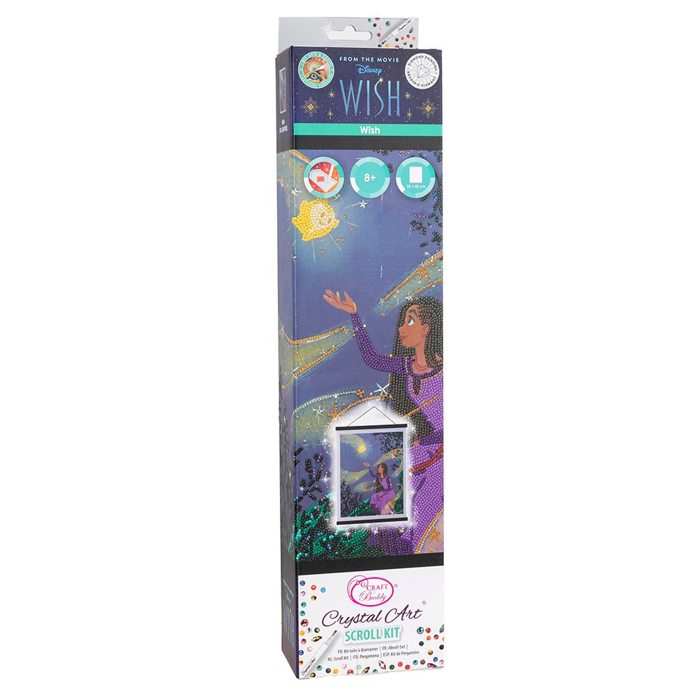 Craft Buddy - Crystal Art Scroll - Wish