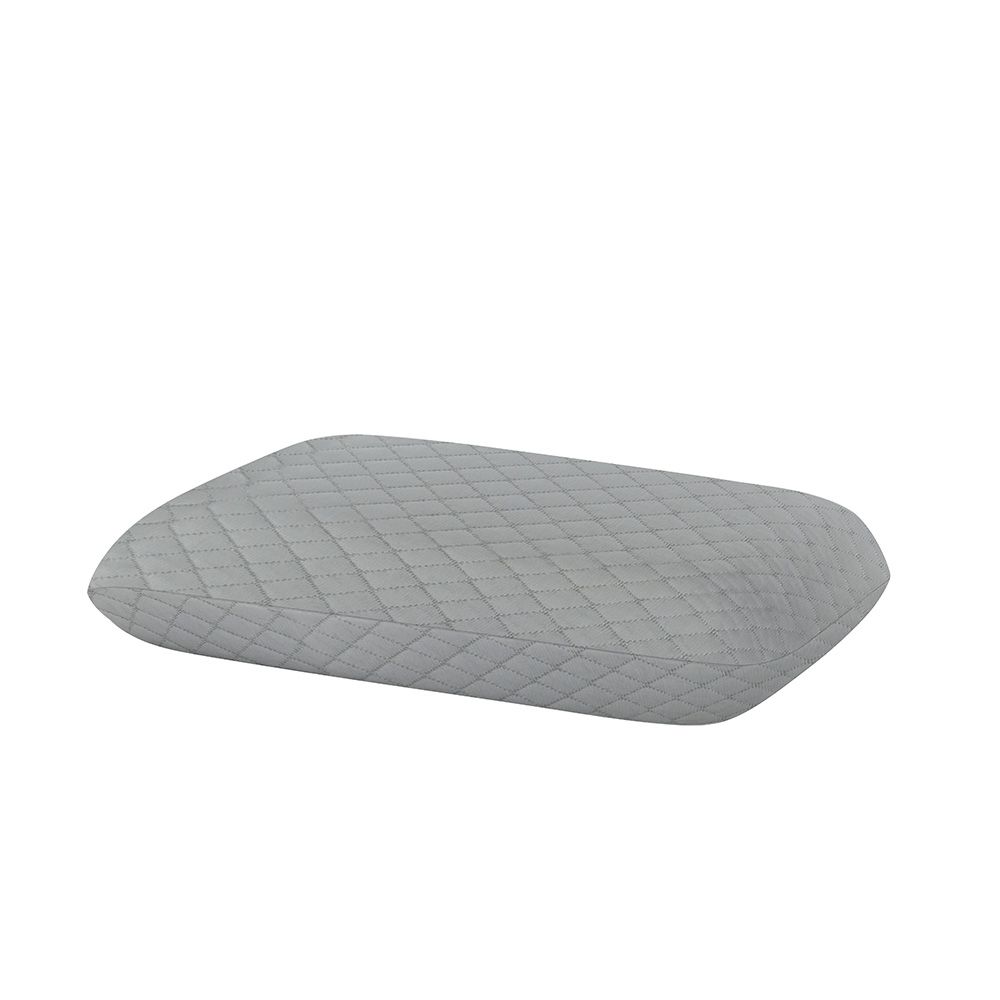 Cotton Home - King Size Memory Foam Pillow For Neck - 40x70x12cm- Grey