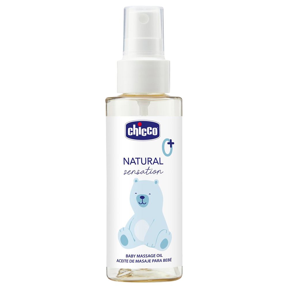 Chicco - Natural Sensation Baby Massage Oil - 100 ml