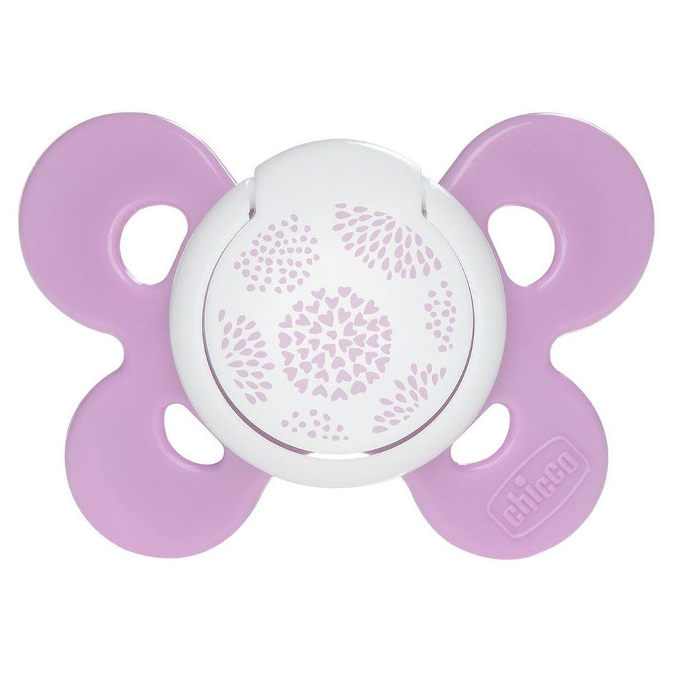 Chicco Physio Comfort Pink 6-16M Silicone 1pc - Assorted