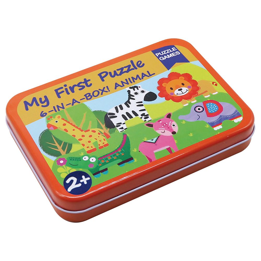 Andreu Toys - My First Puzzle 6 In A Box Jungle