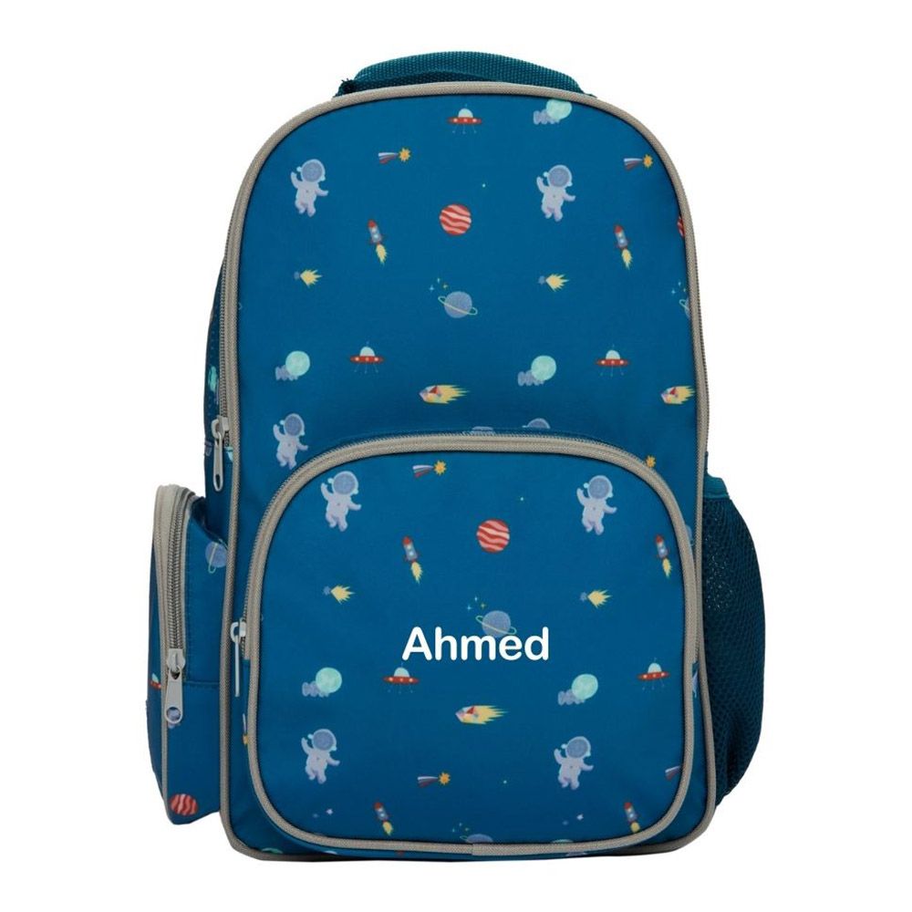 Little IA - Personalized Cosmic Explorer Backpack - Blue - 14.9 inches