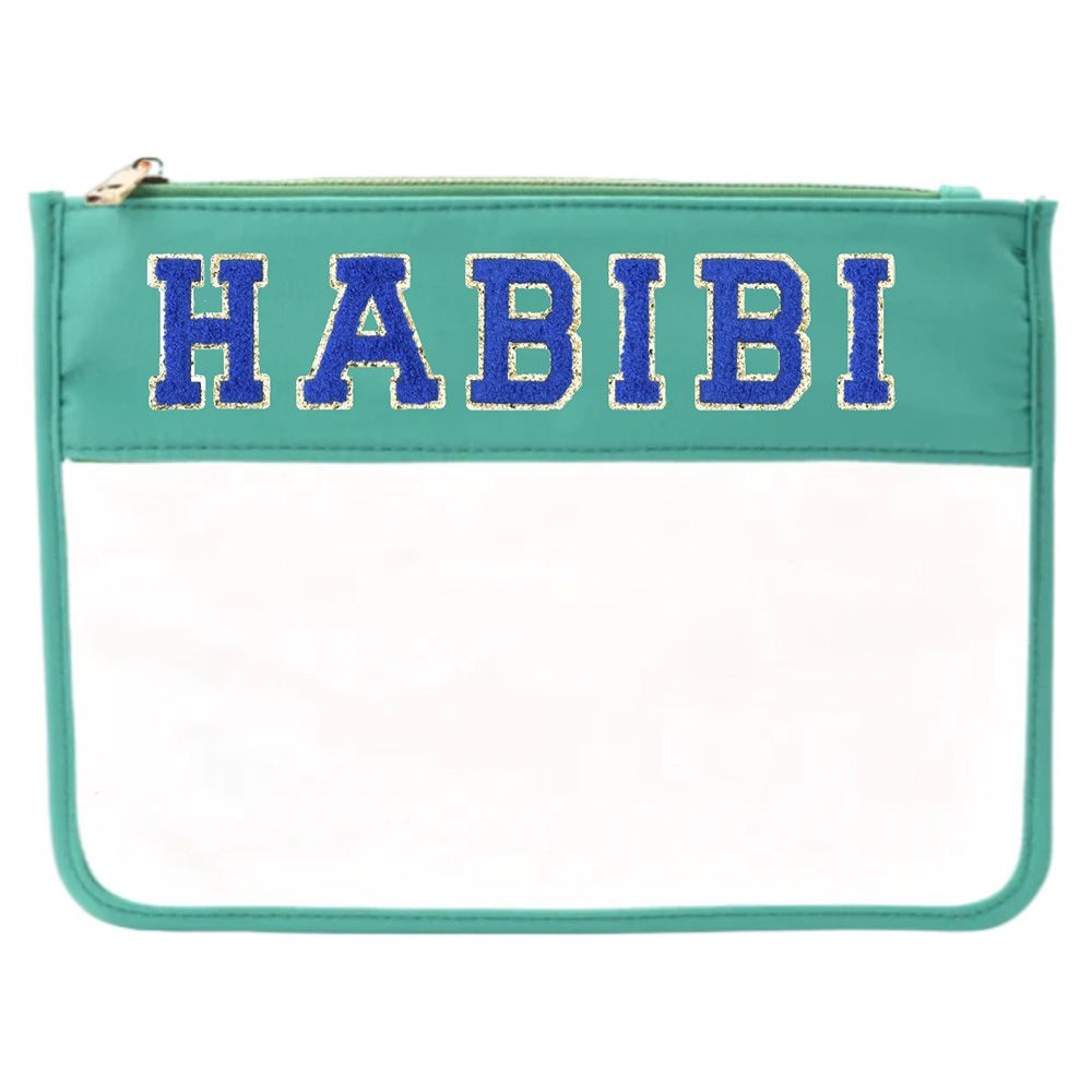 TheHappyTribe - Personalised Travel Pouch - Green