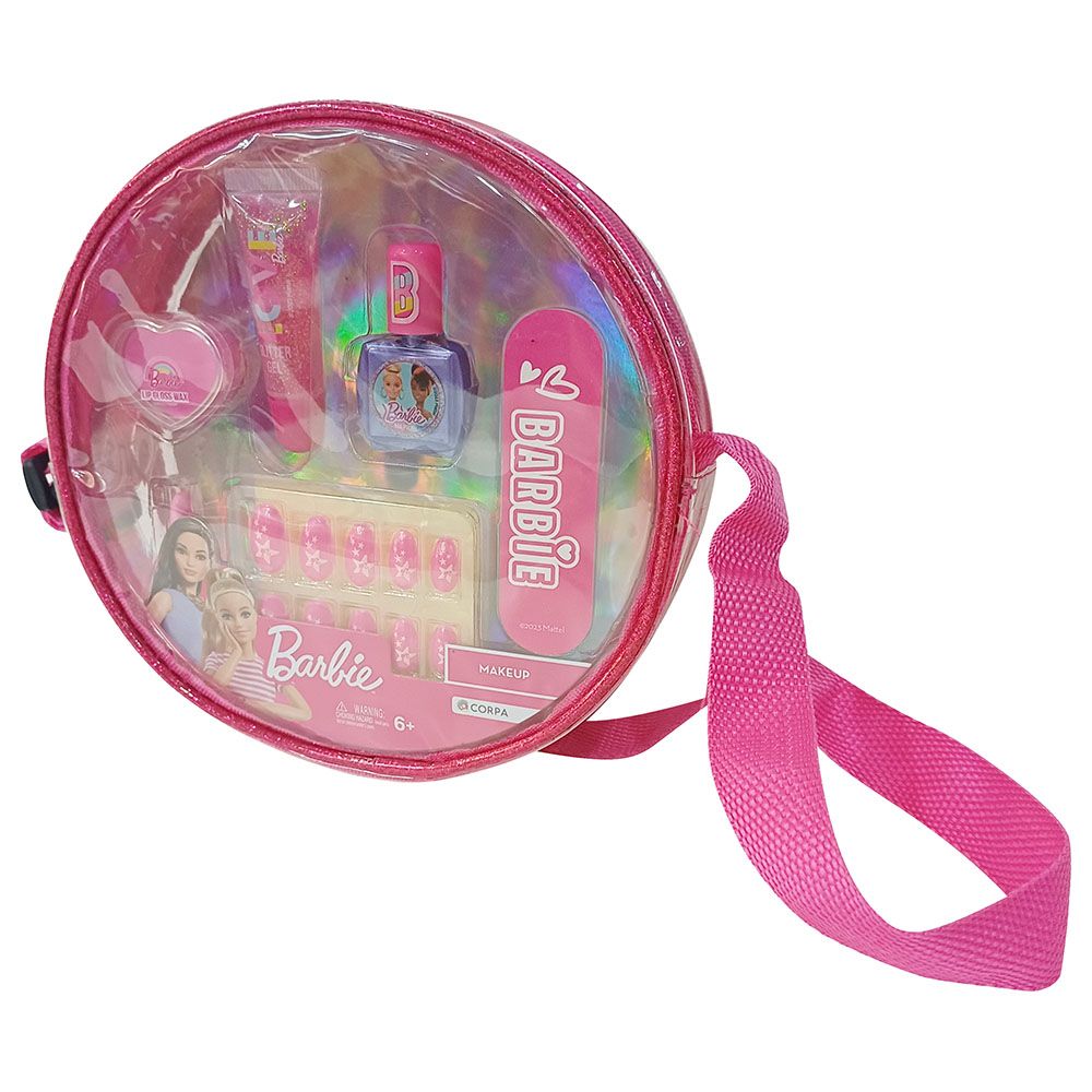 Barbie - Makeup Set PVC Handbag With Accessories