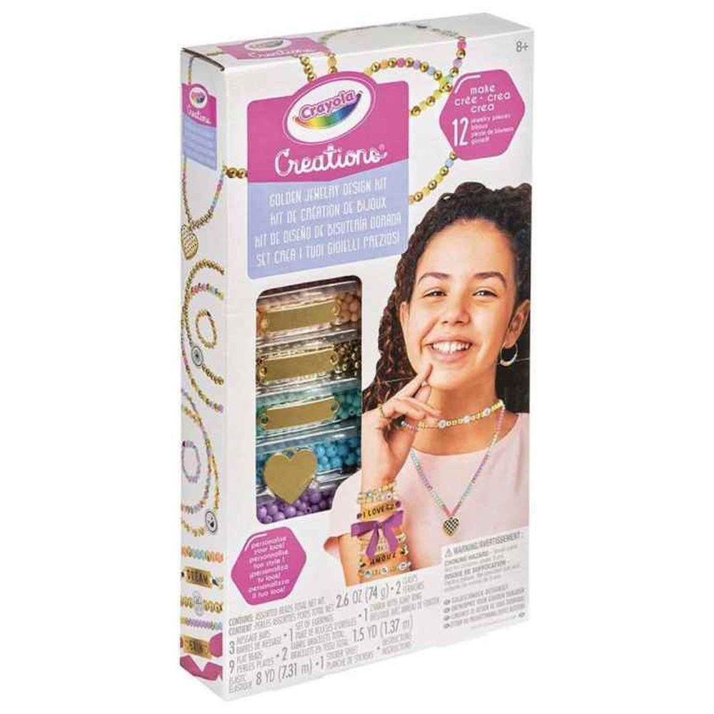 Crayola - Creations Golden Jewellery Set