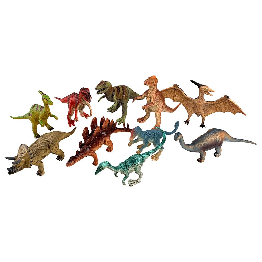 Wenno - Dinosaurs Play Set - 10pcs