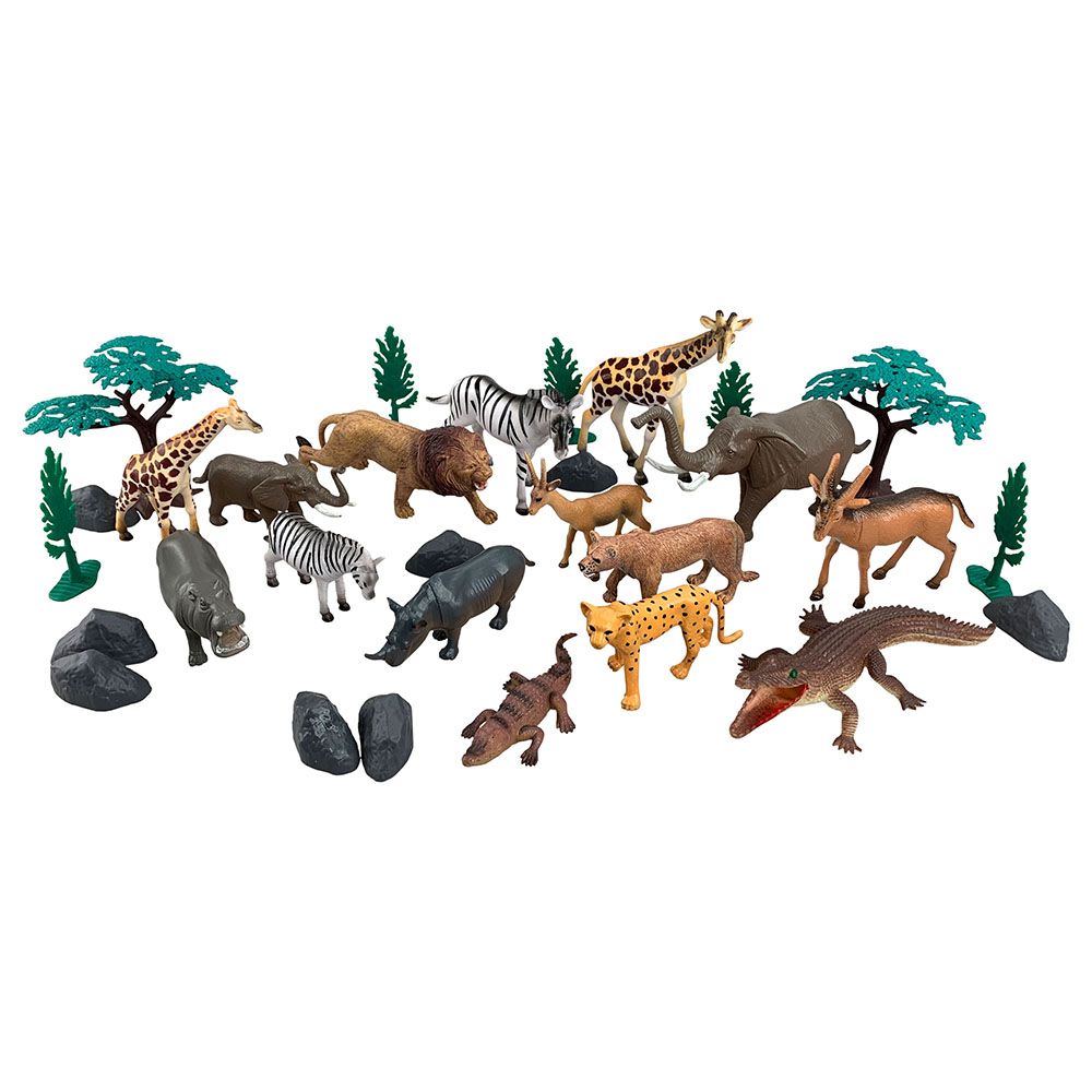 Wenno - Wild Animals Play Set - 30pcs