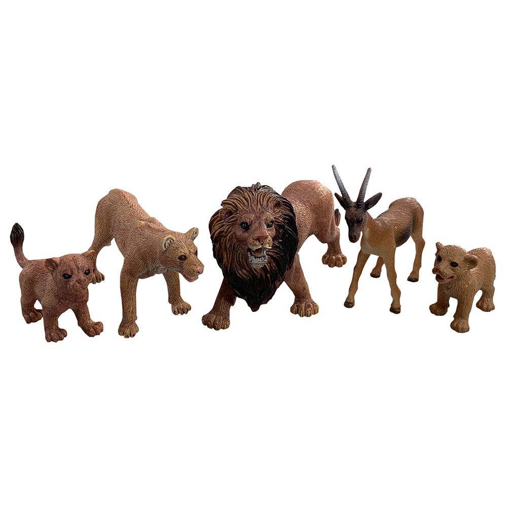 Wenno - Wild Animal In The Window Box - 5pcs 