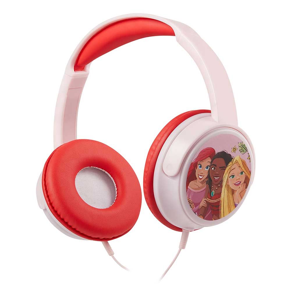 Volkano - Disney Princess Stereo Headphones With Padded Ear Cups And 5 Stickers