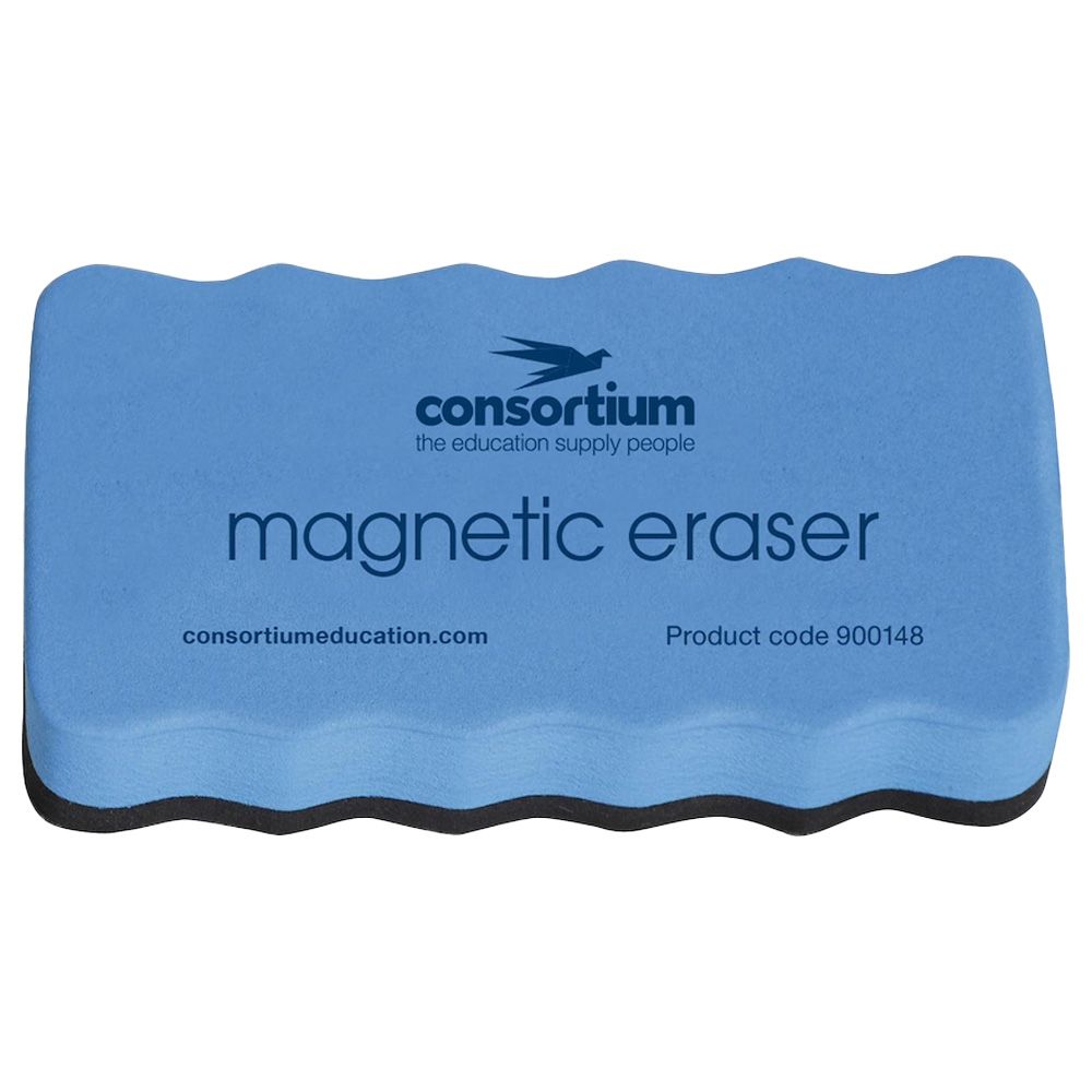 TTS - Consortium Magnetic Eraser - Blue - 10pcs