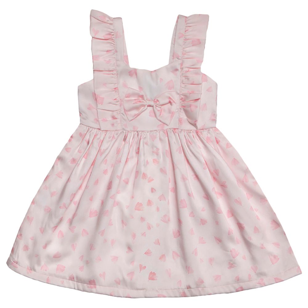 Jules & Juliette - Ella Sleeveless Baby Dress - Pink Petals