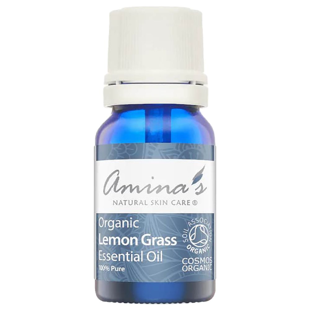 Amina's Natural Skin Care - Organic Lemon Grass Essential Oil - 40 ml