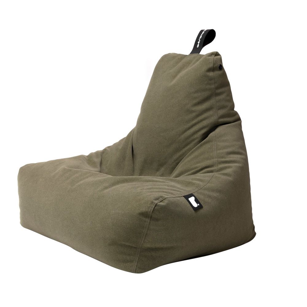 Extreme Lounging - Mighty Suede Indoor Bean Bag - Moss