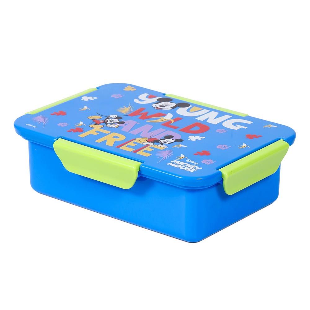 Eazy Kids - Disney Mickey & Friends Bento Lunch Box - Blue - 4 Compartments - 850ml