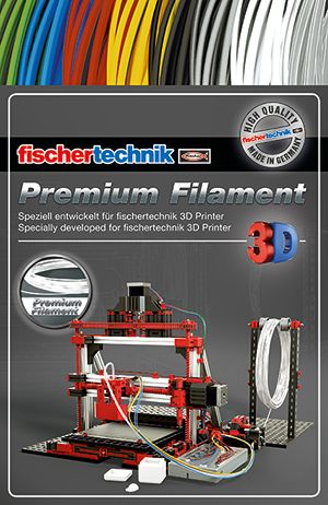 Fischertechnik Premium Filament 50g White