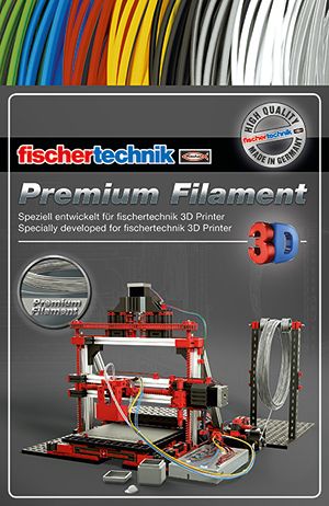 Fischertechnik Premium Filament 50g Silver