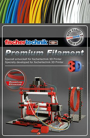 Fischertechnik Premium Filament 50g Red