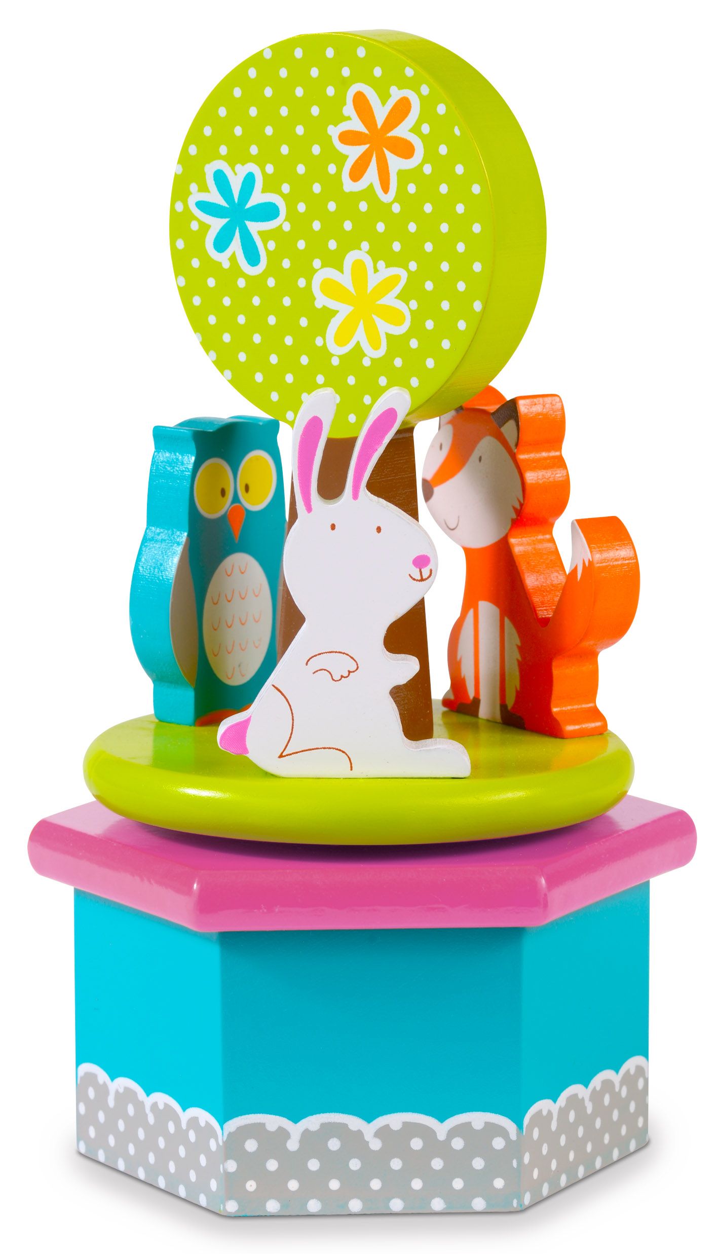 Fiesta Crafts - Woodland Animals Music Box