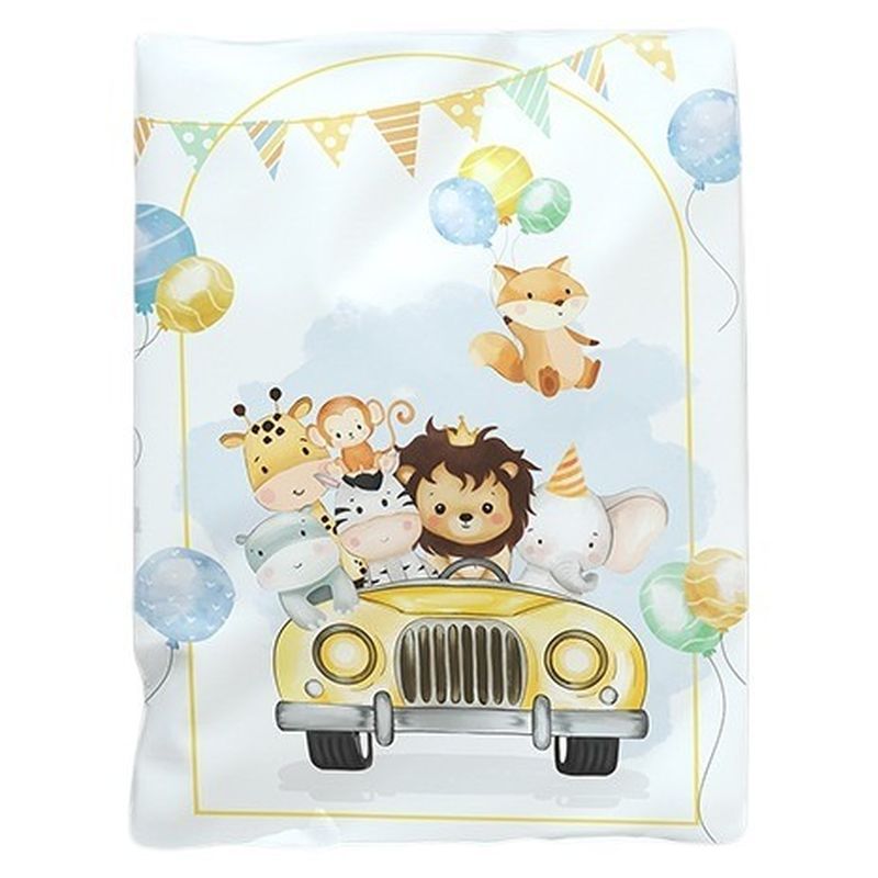 Fancy Fluff - Organic Baby Comforter - Joy Ride