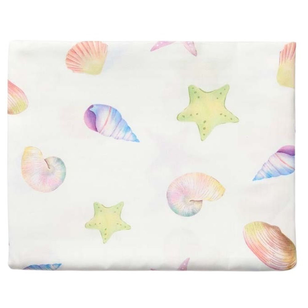 Fancy Fluff - Organic Cot Bedsheet - Sea Fantasy