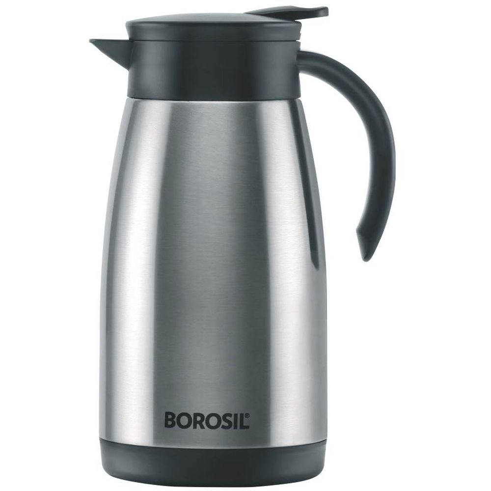 Borosil - Vacuum Insulated Stainless Steel Teapot - Silver - 1 L