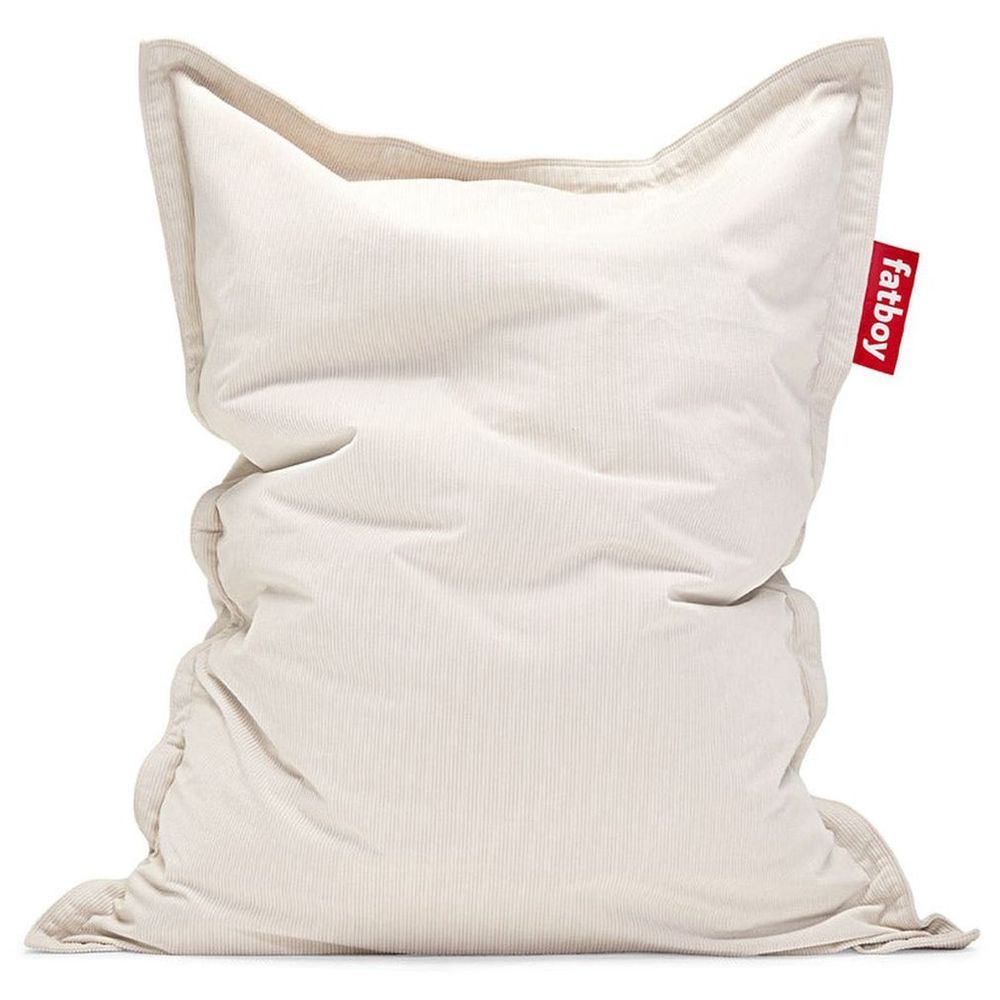 Fatboy - Recycled Original Slim Cord Bean Bag - Cream