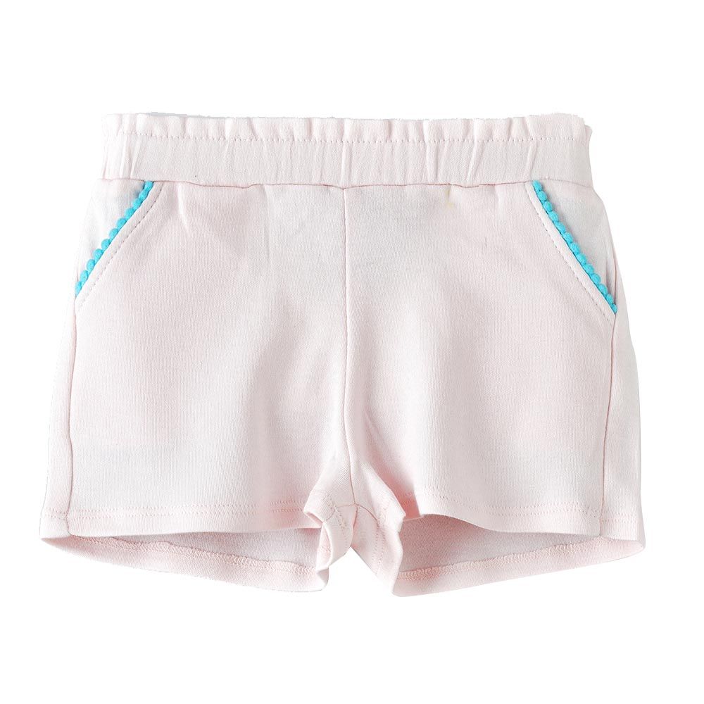 Jelliene - Sunny Stretches Cotton Knit Shorts - Pink