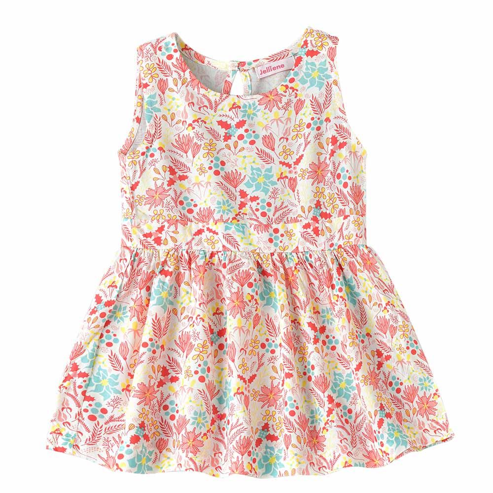 Jelliene - Sunny Smiles Breezy Woven Dress