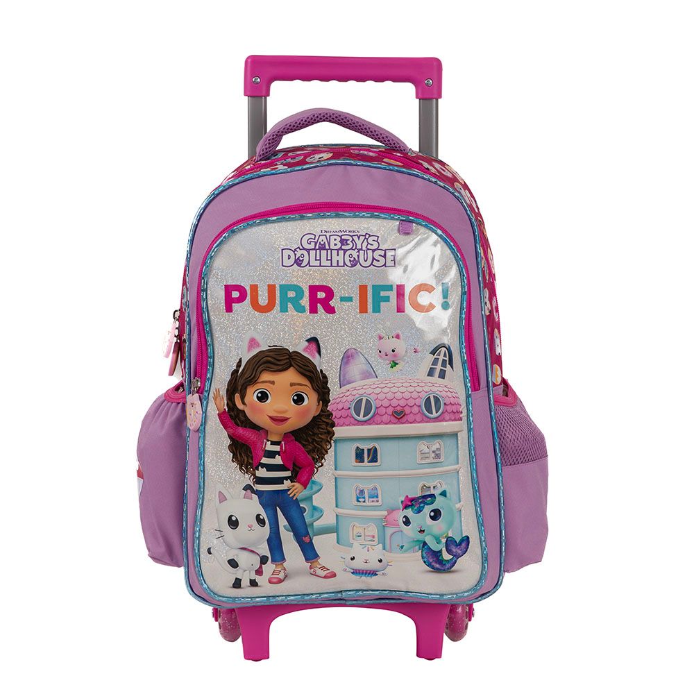 Gabby's Doll House - Trolley Bag - 16-inches - Purple