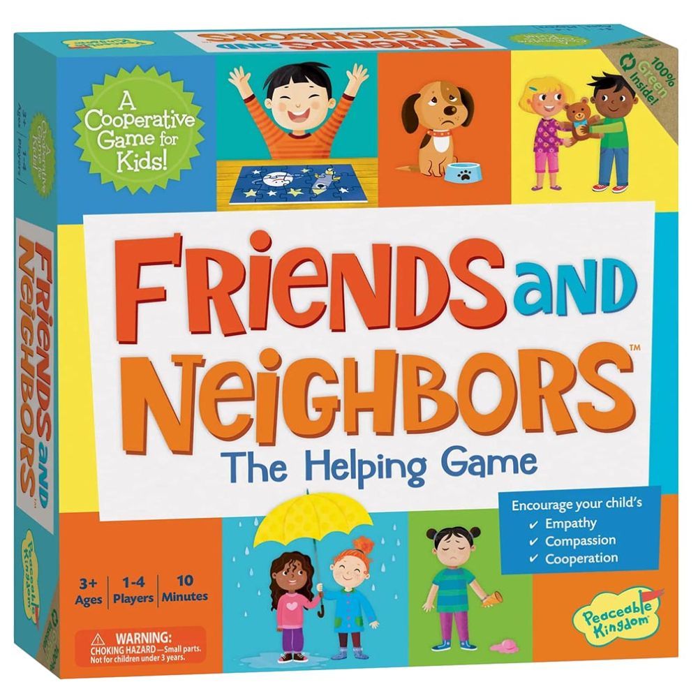 Peaceable Kingdom - Friends & Neighbors The Helping Board Game