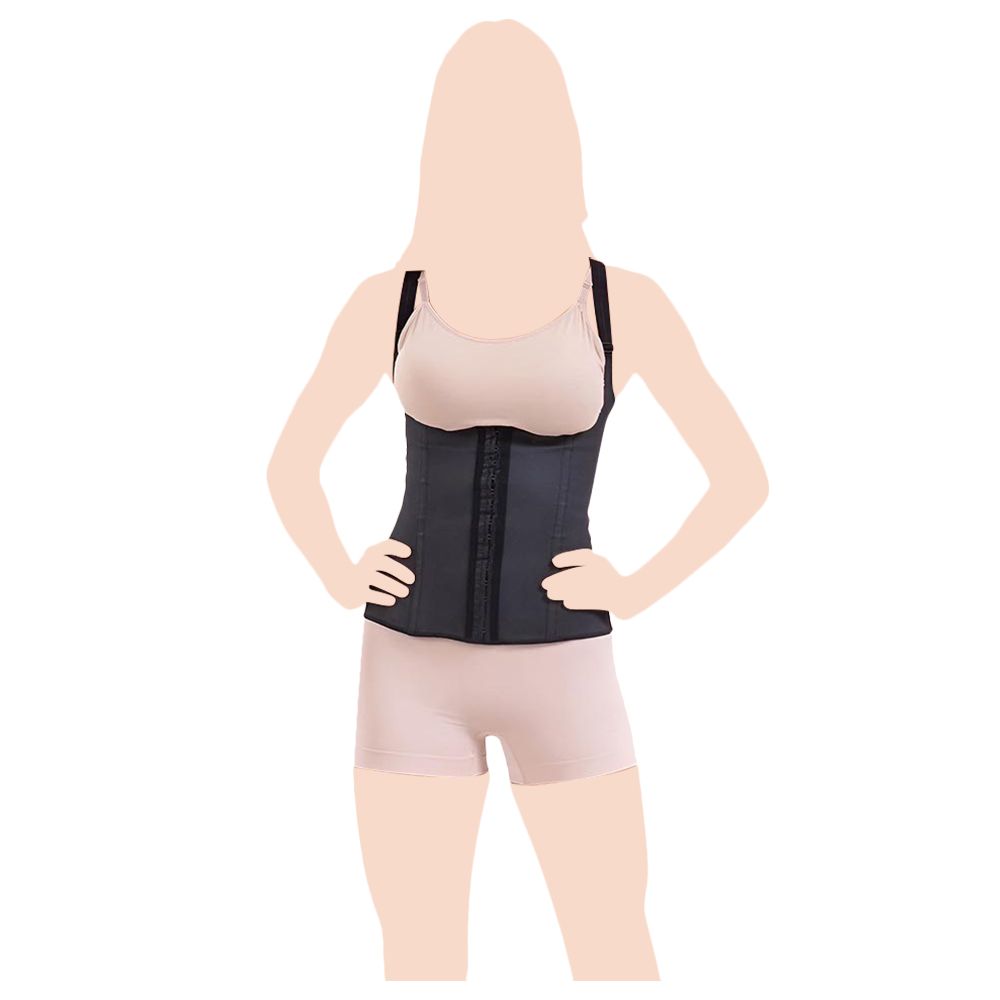 Esbelt Bela Vest Corset Black 2X