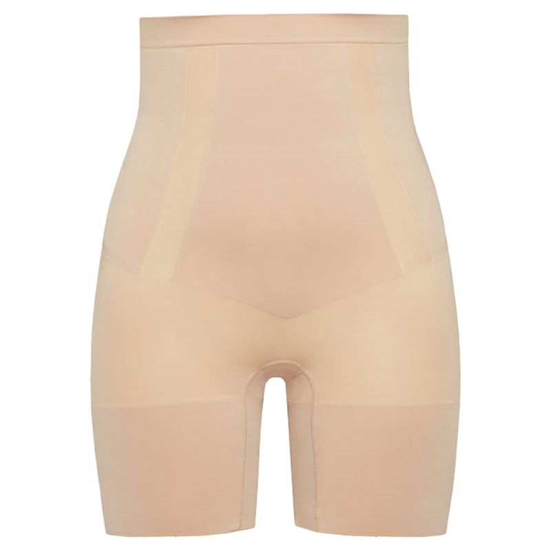 Spanx - OnCore High-Waisted Mid-Thigh Short - Nude