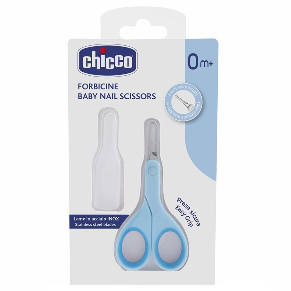 Chicco - Baby Nail Scissors - Light Blue