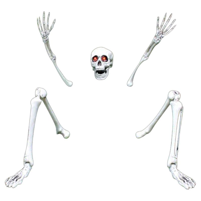 Brain Giggles - Halloween Outdoor Scary Skeleton Props - 5pcs