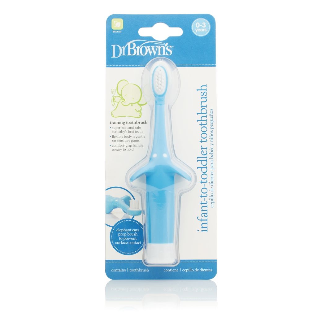 Dr. Brown's - Infant-to-Toddler Toothbrush Blue