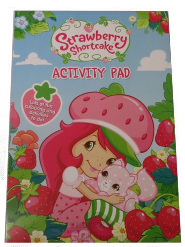 Strawberry Shortcake Activity Pad